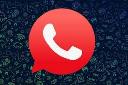 WhatsApp Plus Rojo logo